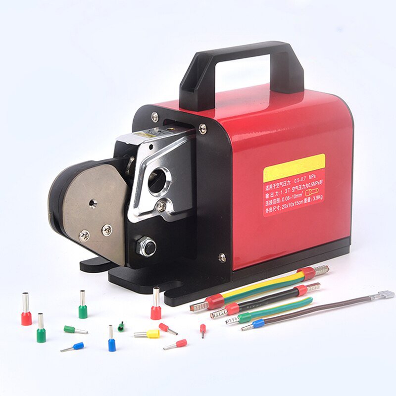 Pnömatik Boru terminali Sıkma Makinesi