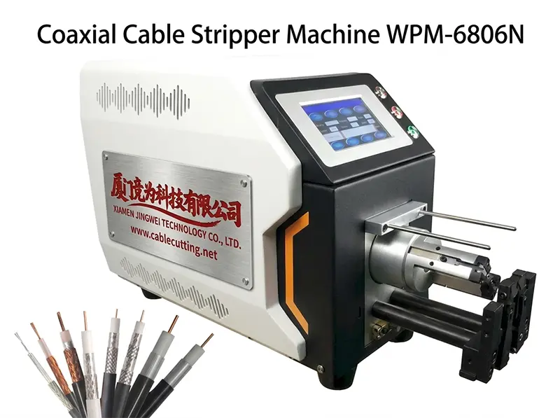 WPM-6806N Koaksiyel Kablo Sıyırma Makinesi | Yüksek Verimli Endüstriyel Çözüm