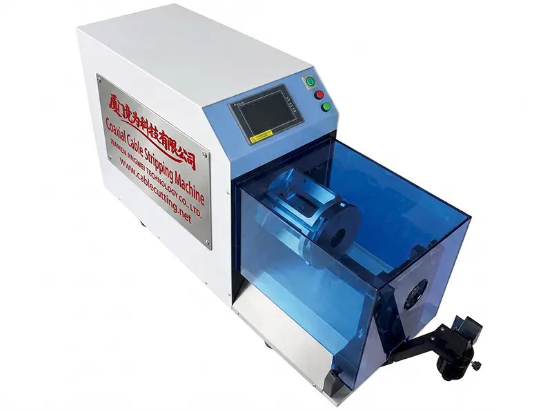 Yarı Otomatik Koaksiyel Kablo Soyma Makinesi WPM-35120 – JINGWEI Yüksek Hassasiyet