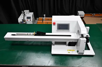 Tek Taraflı Tel Çekmeli Bant Sarma Makinesi JW-303K-1.0m Thumb