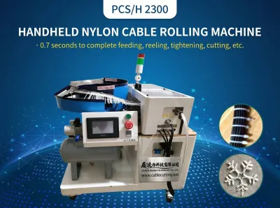 Otomatik El Naylon Kablo Sarma Makinesi WPM-2503 - Naylon Kablo Bağı Makinesi