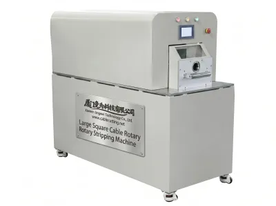 Büyük Kare Kablo Döner Sıyırıcı Makinesi WPM-5010