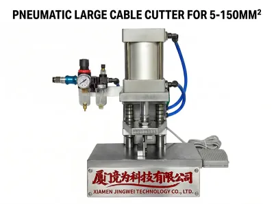 Pnömatik Büyük Kare Kablo Kesme Makinesi 150mm² WPM-5-150MM2 - Tel Halat Kesme Makinesi