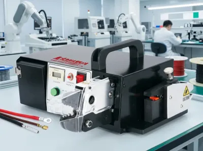 Çok Fonksiyonlu Elektrik Terminal Sıkma Makinesi 0.25-10mm² EM-6B2BC - Yarı Otomatik Sıkma Makinesi