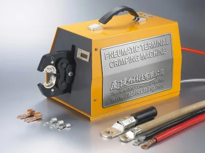 Pnömatik Terminal Sıkma Makinesi - 9.0T Çıkış WPM-300L