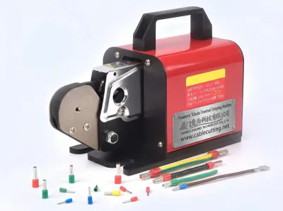 Pnömatik Boru Terminal Sıkma Makinesi - Altıgen Kıvırma T6-4