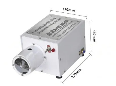 Yarı Otomatik Pnömatik Elektrikli Tel Soyma ve Bükme Makinesi WPM-200 - Tek Tel Soyucu ve Bükücü
