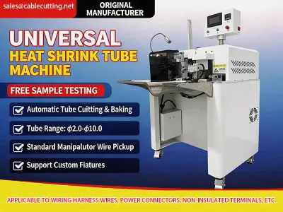 Evrensel Isı Büzüşen Tüp Pişirme Makinesi JW-100ST-01 - Tel Demeti Yardımcı Ekipmanları