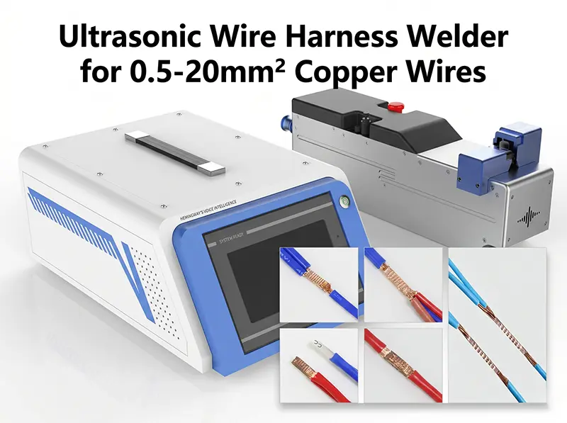 Ultrasonik Kablo Demeti Kaynak Makinesi WPM-001N | Endüstriyel Çözüm