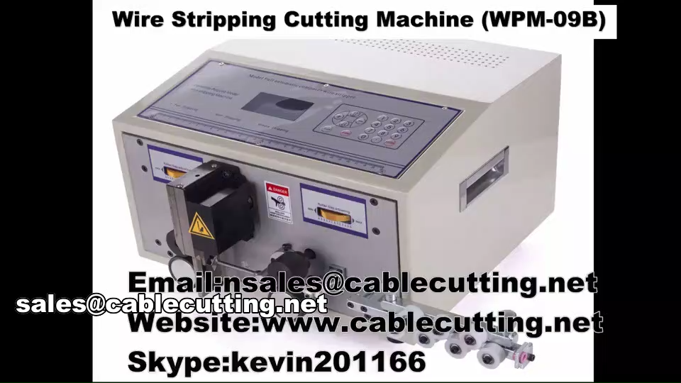 Otomatik Kablo Sıyırma Makinesi WPM-09C - Yüksek Verimli Endüstriyel Çözüm
