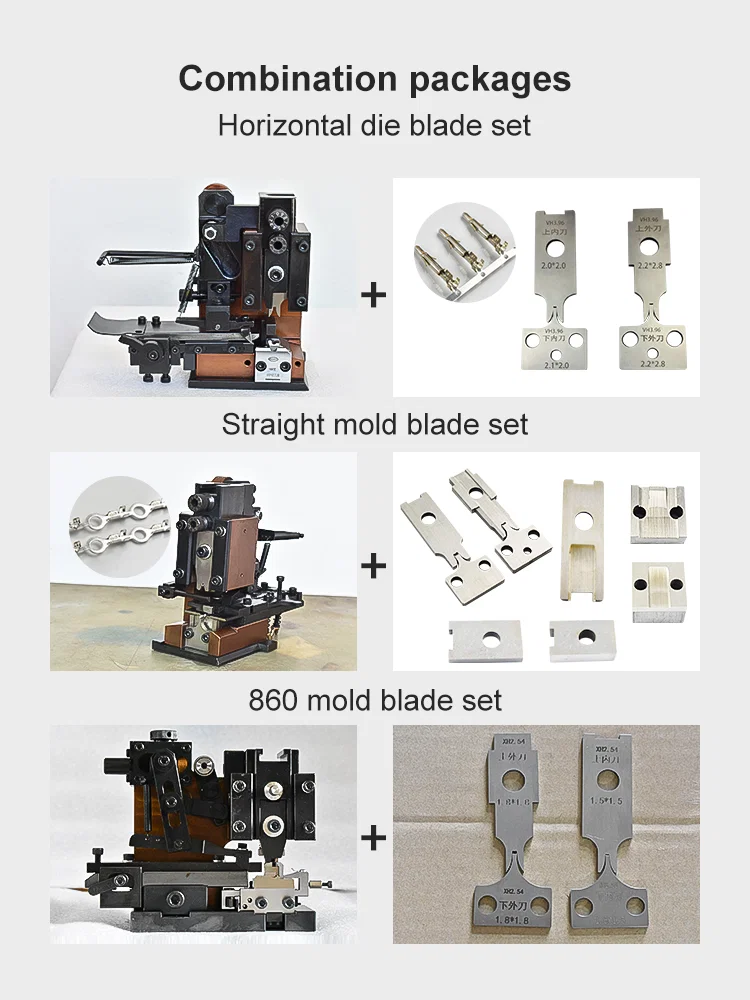 Loose Terminal Blades, Crimping Blade Die, Cold Pressed Blade Die Loose Terminal Blades, Crimping Blade Die, Cold Pressed Blade Die