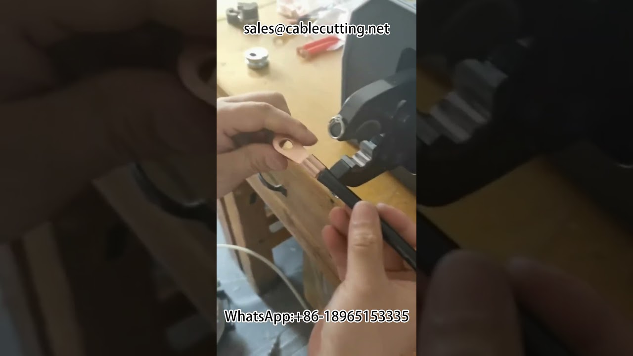 Pneumatic Crimping Pliers 120-L for Wire Processing