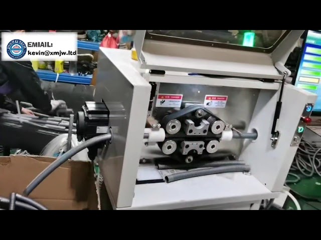Servo Rotary Visual 10 45MM Pipe Cutting Machine Customzied Tube Cut with Slit and Punch Function