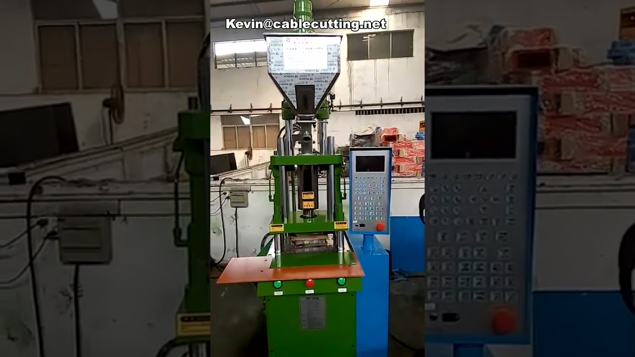 Küçük İşletmeler İçin 35 Tonluk Dikey Plastik Enjeksiyon Kalıplama Makinesi
