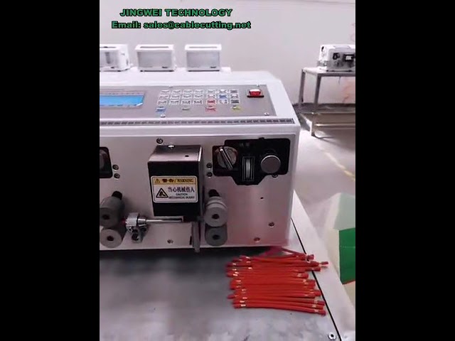 KAT-680 1.5-6.0mm² Otomatik Ayarlanabilir Tel Sıyırma ve Kesme Makinesi | Bilgisayar Kablosu Soyucu