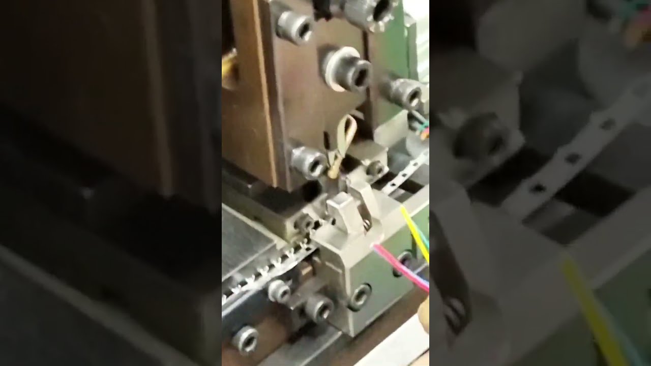 Sürekli Şerit Terminal Makinesi Yatay | Kablo Soyma Makinesi Fabrika Aletleri
