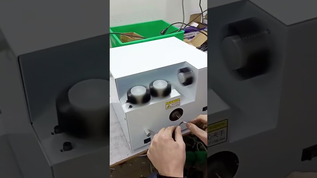 Three Brush Wire Twisting Machine Working Real Shot #machine #cablewirestrippingmachine #factory