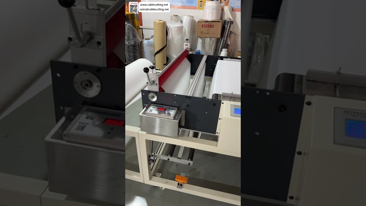 Premium Rulo-Kesme Makinesi: Kağıt, Plastik Film ve Nonwoven Kumaş İmalatı