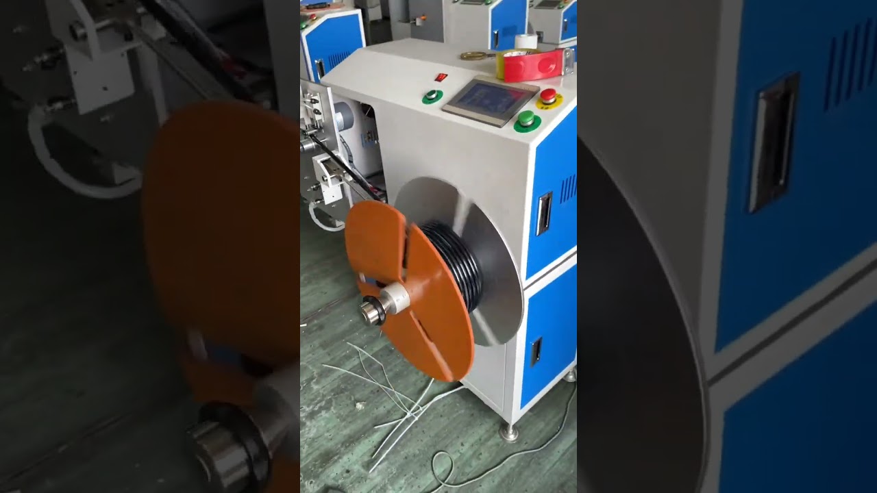 Otomatik Sayaç, Sıralama, Kesme ve Boru Sarma Makinesi | 1mm-16mm Çap, PVC Kauçuk