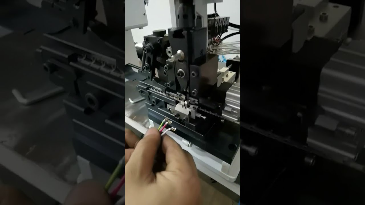 90° Özel Terminaller İçin Sürekli Şerit Terminal Kıvırma Makinesi | Fabrika Otomasyonu