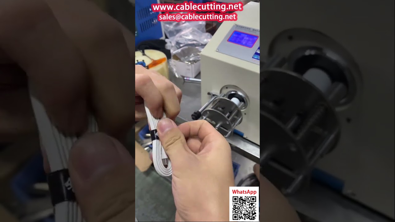 Otomatik Kablo Sarma Makinesi | Veri, Güç ve Ağ Kabloları için Evrensel Çözüm