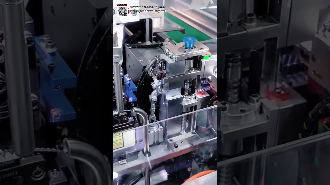Çift Uçlu Çok Telli Otomatik Terminal Presleme Makinesi