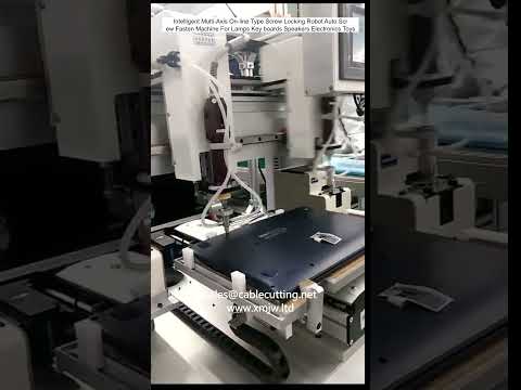 Akıllı Çok Eksenli Otomatik Vida Sıkma Robotu | Lamba ve Klavye Montajı İçin