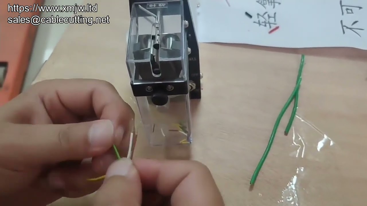 Precision Pneumatic Peeling and Stripping Machine