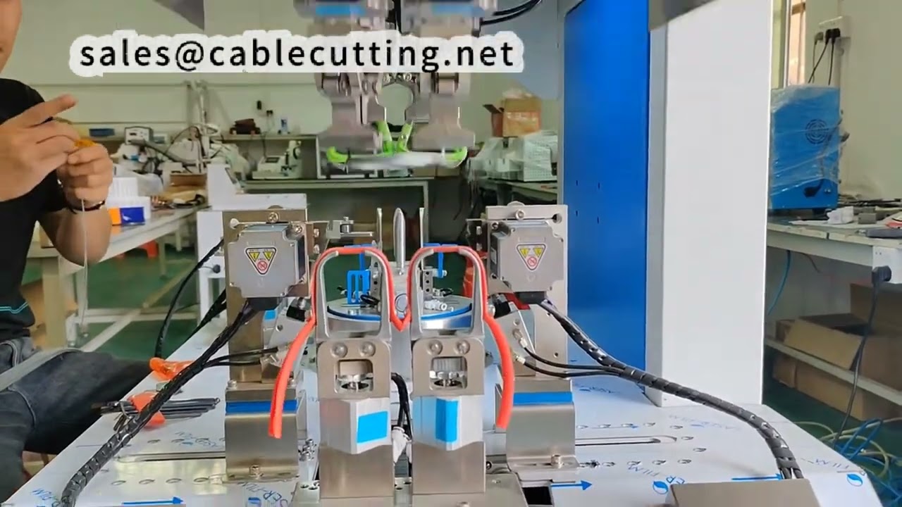 Çift Çelik Telli Otomatik Kablo Bağlama Makinesi | Tel Demetleme Ekipmanı