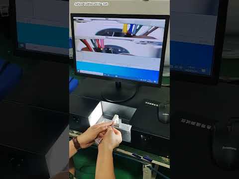 Çift Kameralı Kablo Sırası ve Renk Test Cihazı ile %100 Çıkış Kalitesi Garantisi #fabrika #makine