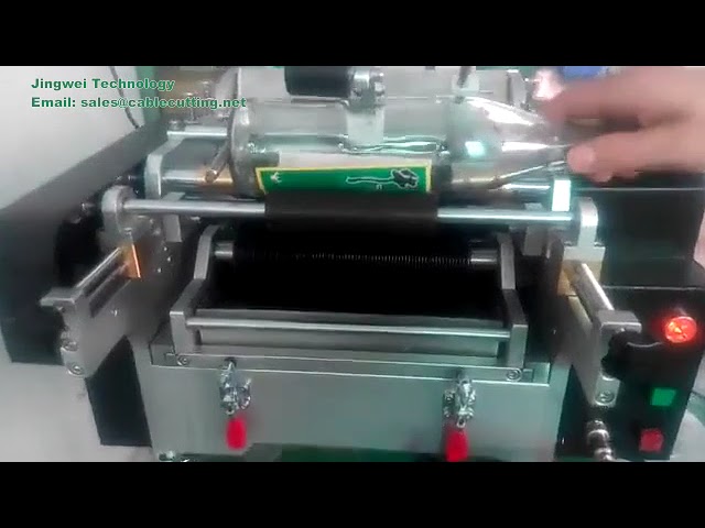 Manual Wet Glue Round Jar Labeling Machine for Paper Labels