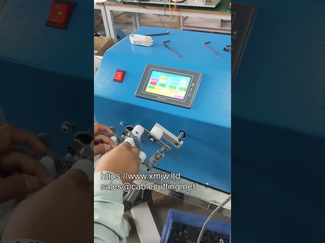 WPM 80b 2022 Yeni Ürün: Otomatik Veri Kablosu Yapma Makinesi - USB Kablo Sarma ve Paketleme