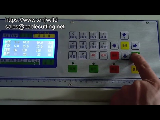 Automatic Wire Cutting and Stripping Machine for Industrial Automation