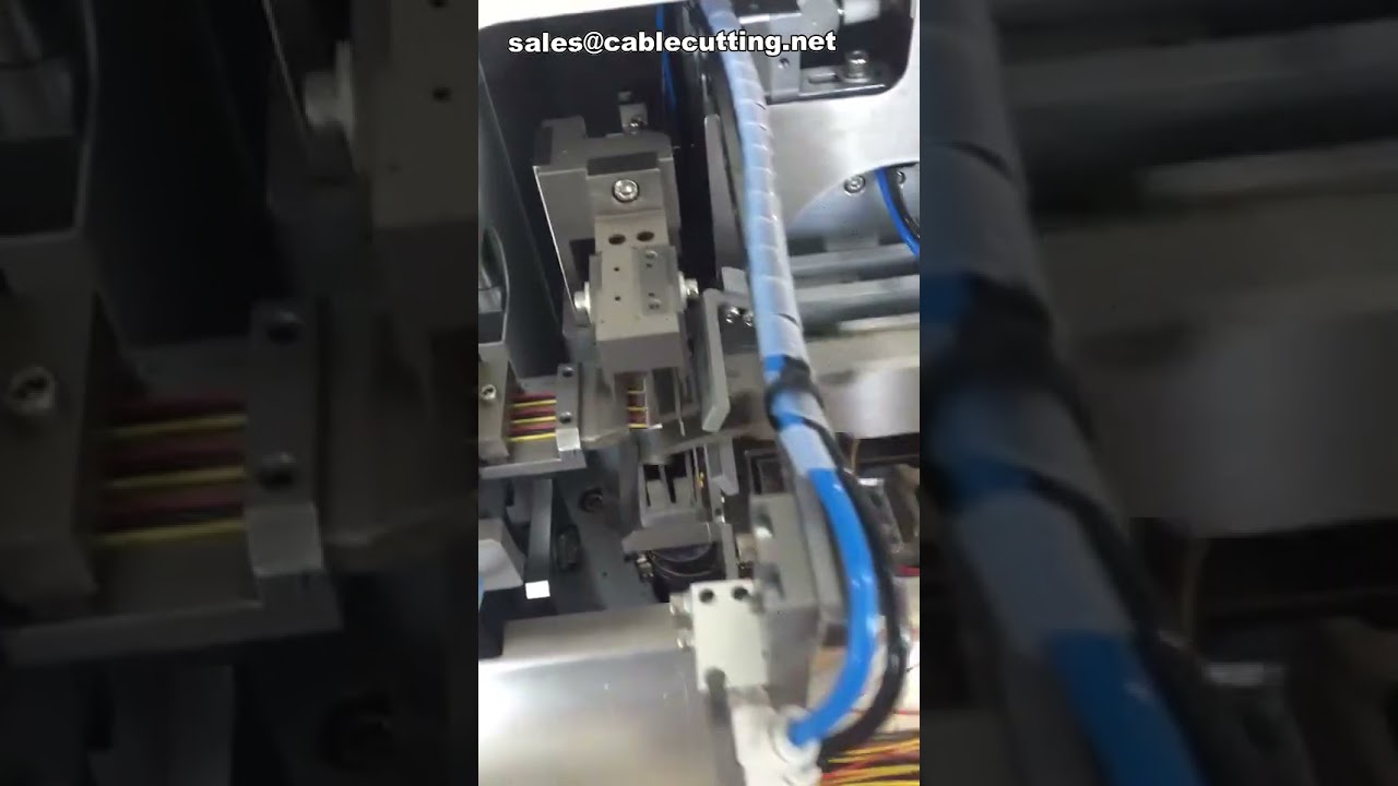 Otomatik Konut Montaj Makinesi - Kablo Kıvırma ve Kalaylama İşlemi
