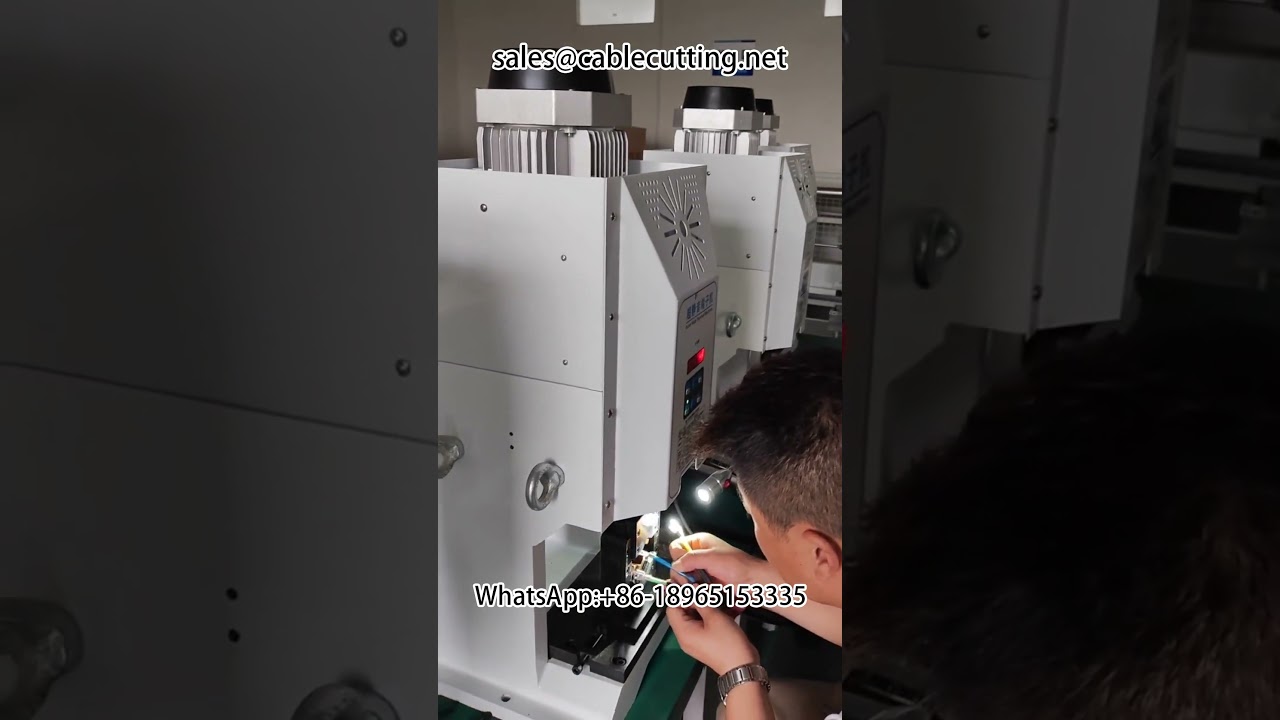 Automotive Wire Harness Terminal Machine - Six-Sided Crimping Without Mold Change