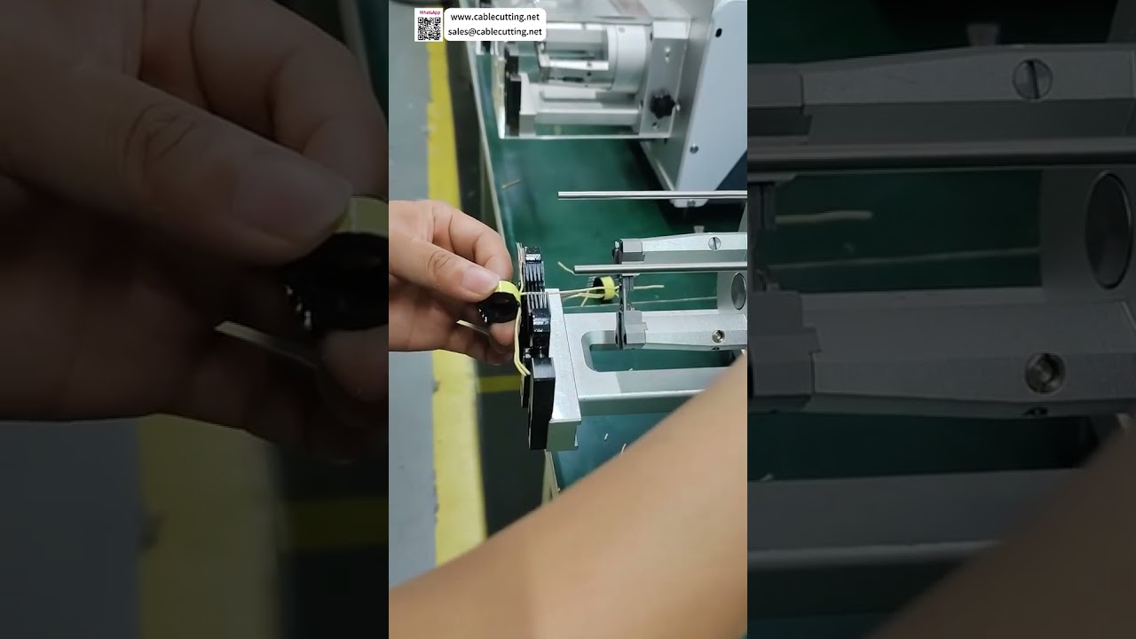 Coaxial Cable Stripping Machine  Precision Multi Layer Insulation Peeling Processing Tool