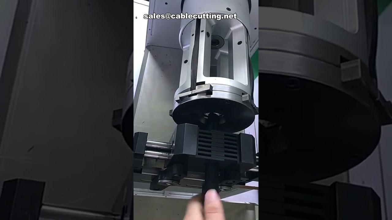 Yeni Enerji için Otomatik Koaksiyel Kablo Döner Sıyırma Makinesi | Sert Kablolar İçin Yüksek Performanslı Rotary Stripper