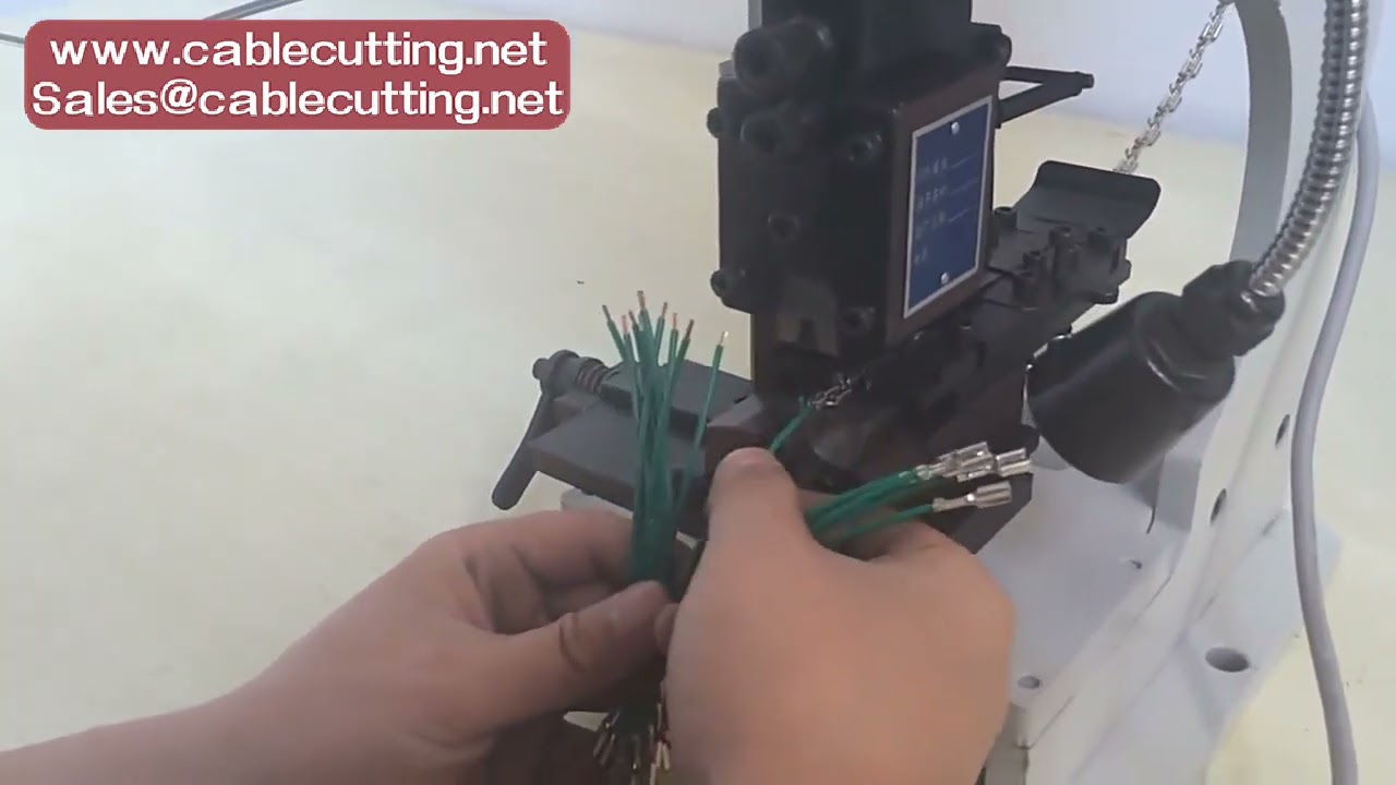 1.5T Tam Otomatik Tel Terminal Sıkma Makinesi | Yüksek Hız, Düşük Gürültü