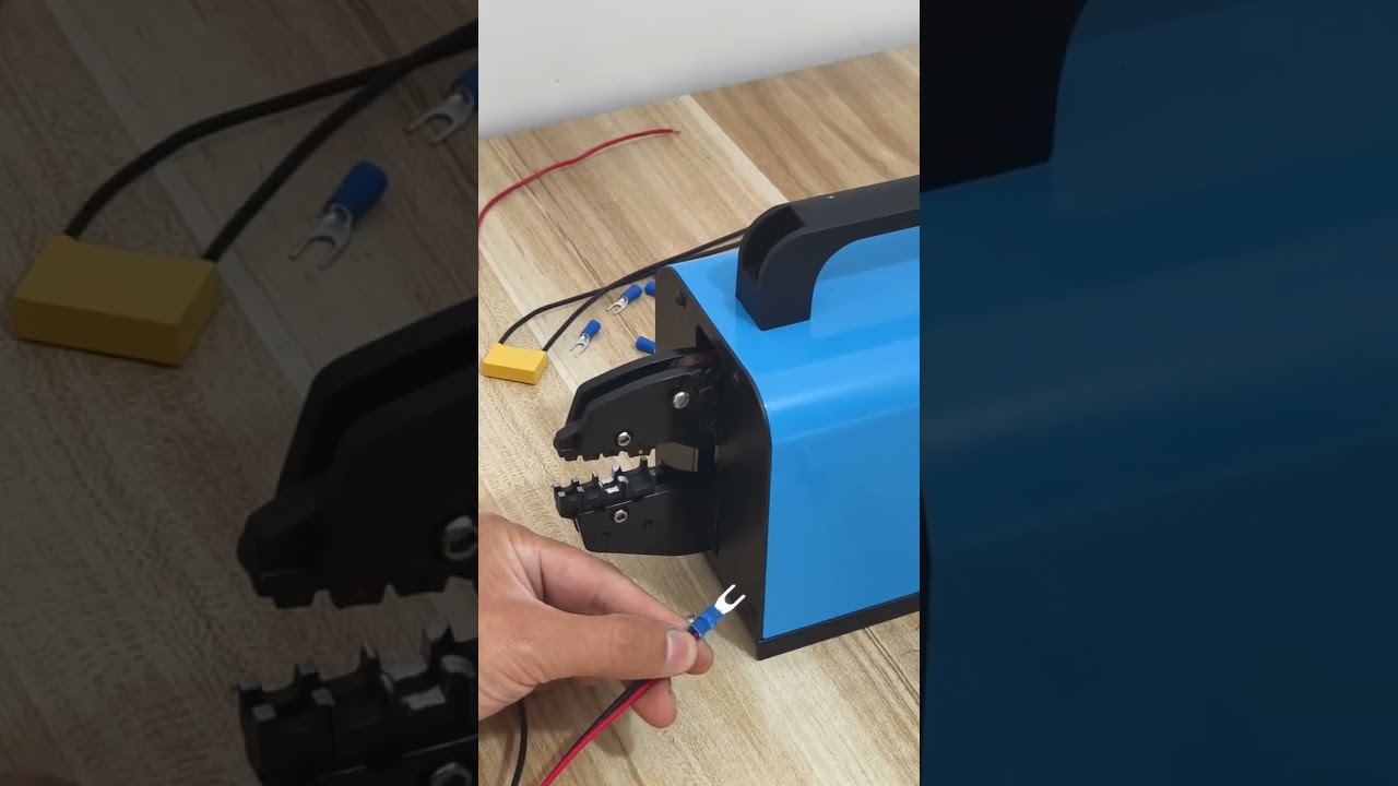 16M Pnömatik Terminal Kıvırma Makinesi | Dikey Kıvırma ile Kolay Kullanım #fabrika #makine