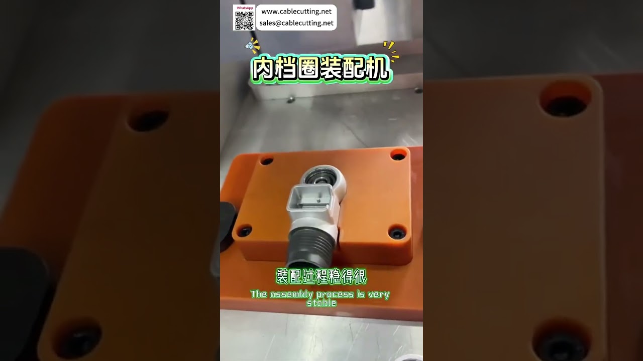 Inner Retaining Ring Assembly Machine High Precision Automated Manufacturing Machinery System