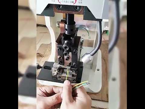 Otomatik Kablo Terminal Presleme Makinesi 1.5T-2T | Kablo Sıkma ve Kalıplı