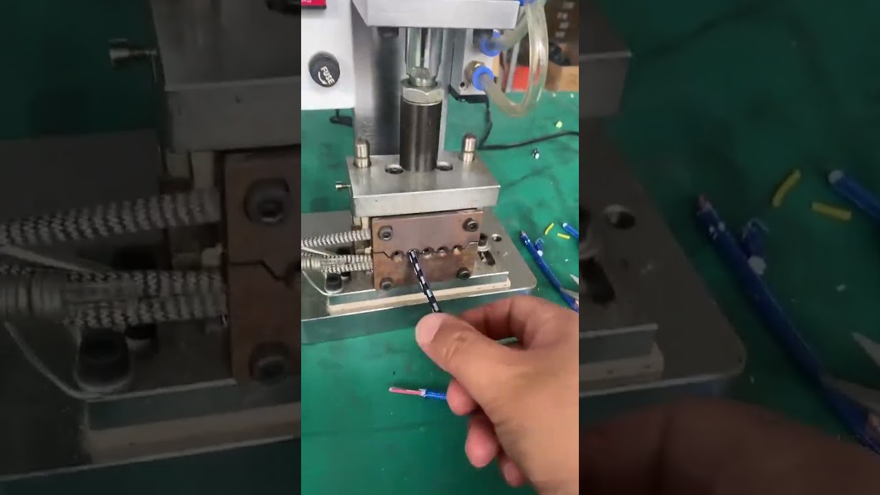 Farklı Tel Çapları İçin Yarı Otomatik Termal Sıyırma Makinesi | Fabrika Makinesi #fabrika #makine