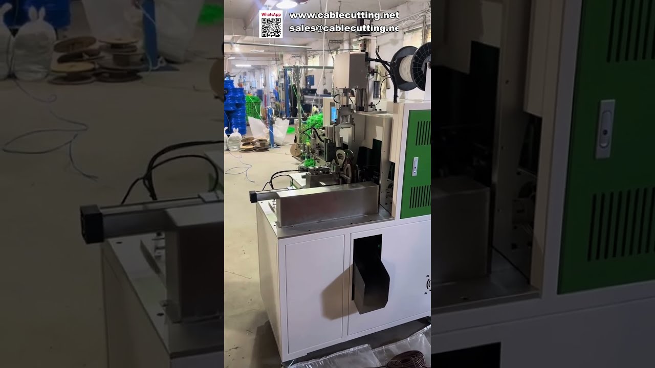 Teli Sayan, Kesip Saran ve Bağlayan Otomatik Makine – Endüstriyel Çözüm