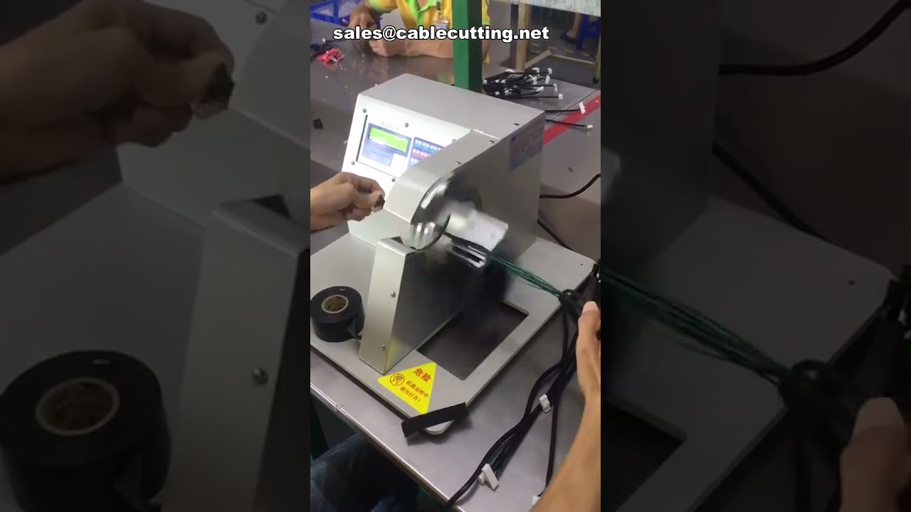 Elektrik Bandı Sarma Makinesi ile Kablo Demetlerini Koruyun ve Bağlayın | Otomatik Kablo Sarma