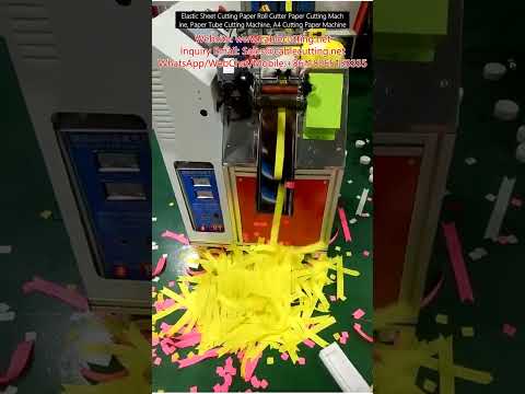 Esnek Levha Kesme Makinesi | Kağıt Rulo, Tüp ve A4 Kesim Makinası