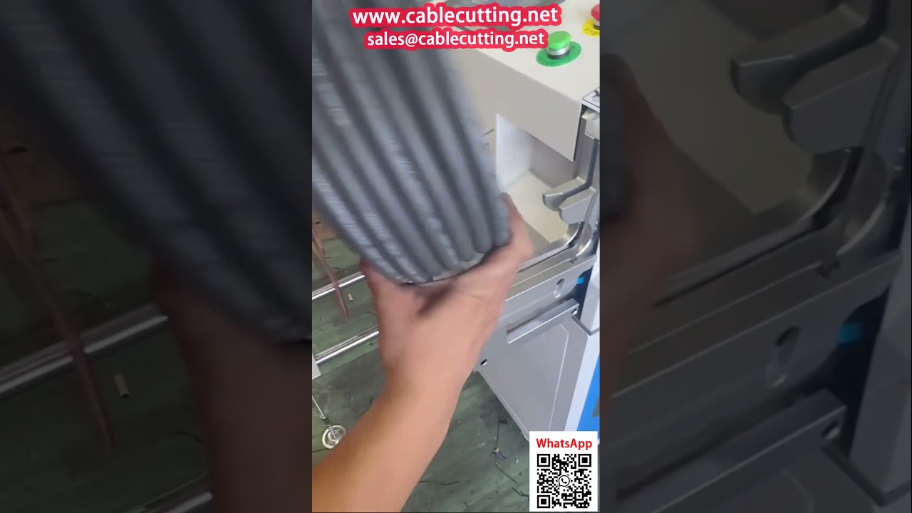 Yüksek Basınçlı Yıkama Hortumu İçin Otomatik Sayma, Kesme ve Sarma Makinesi