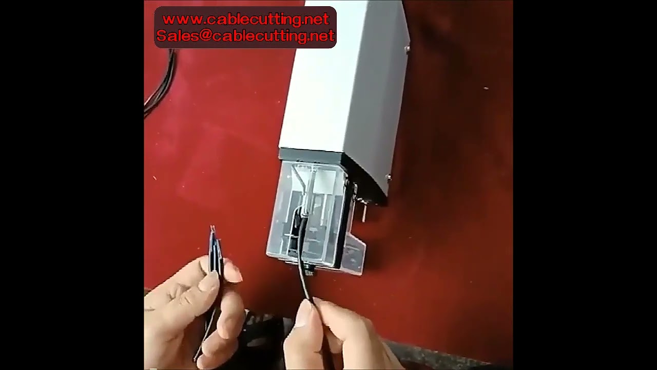 Portable Inductive Pneumatic Wire Stripping Machine for Small Efficient Multi-Core Wire