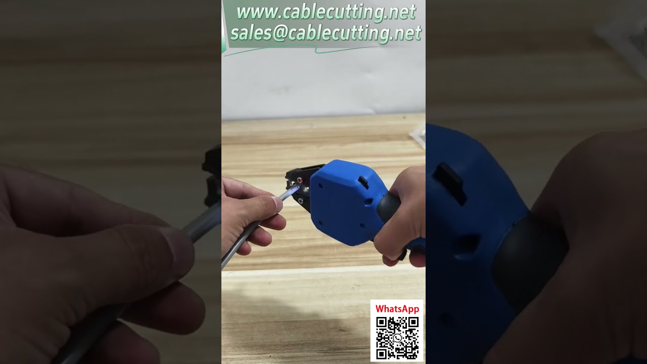 Portable Handheld Wire Crimping Machine, Quick Die Change, On-Site Terminal Connection