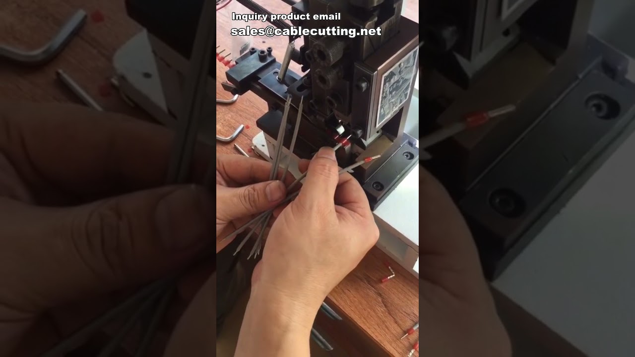 Insulated Ferrules On Reel for Wire Processing