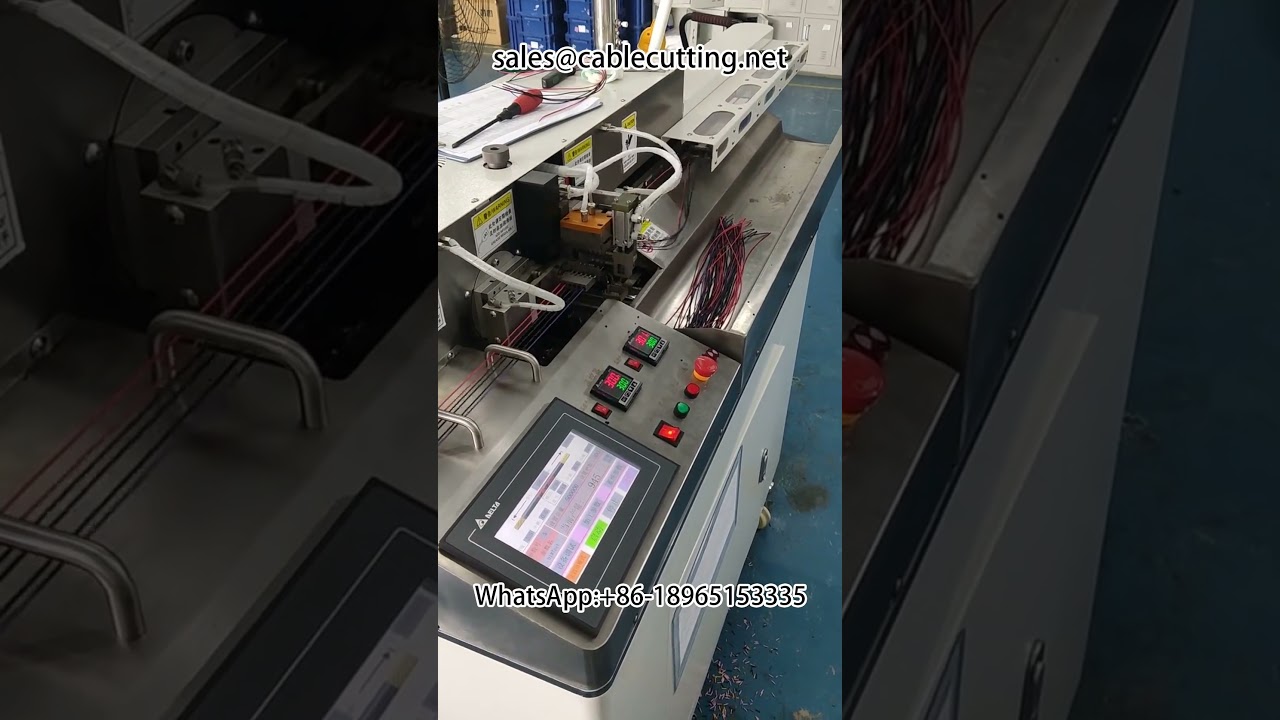 Otomatik Çift Kafa Kalaylama Makinesi | Kablo Demeti İşleme Ekipmanı | Sıyırma Makinesi